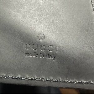Gucci Black Leather Belt Strap (Made in Italy) Authentic Vintage Gucci Hardware